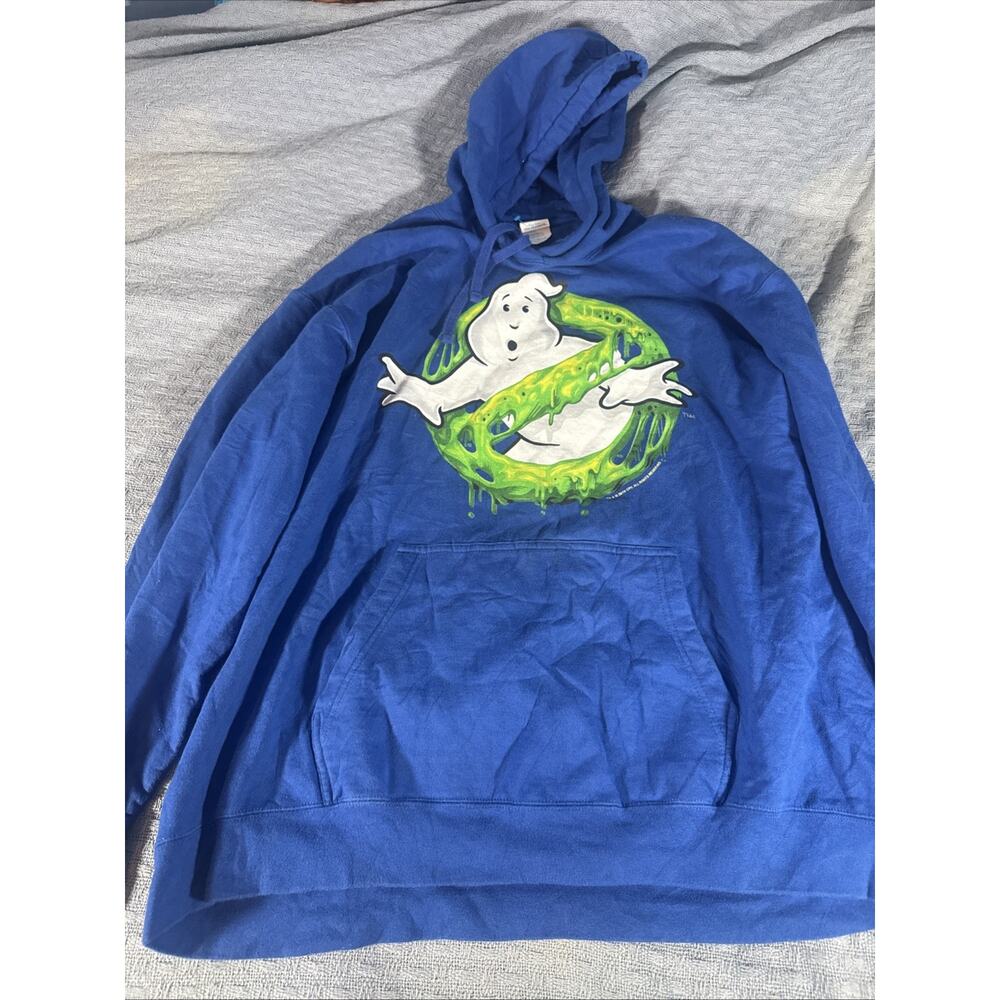 Ghostbusters Blue Hoodie Size XL